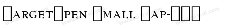 TargetOpen Small Cap字体转换